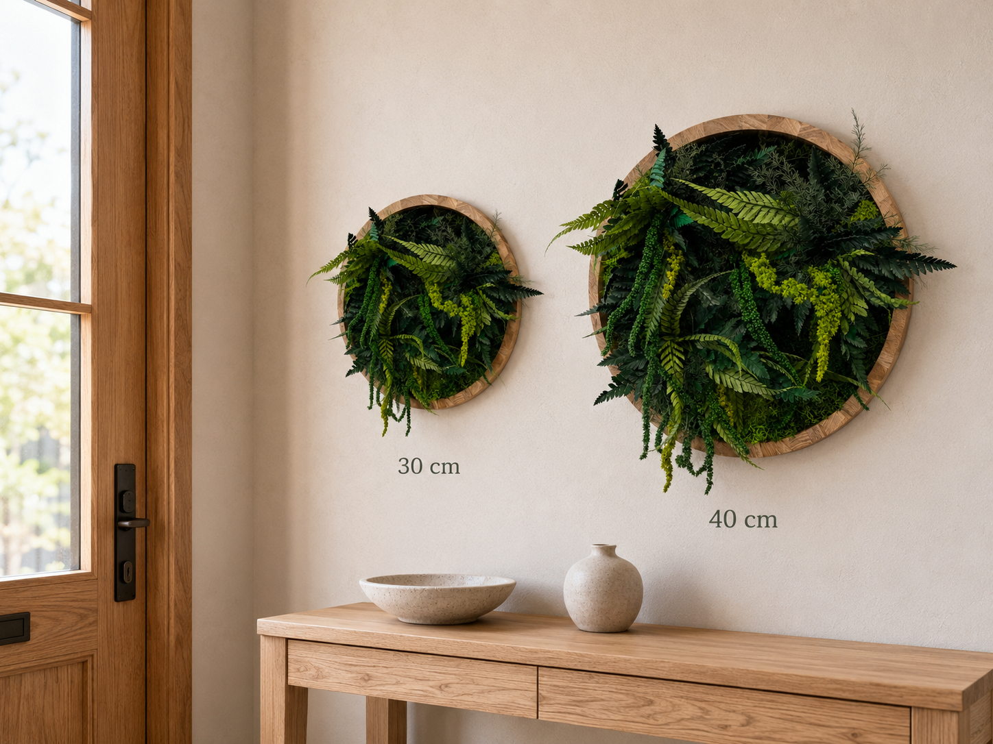 Mooskreis Botanical Circle  für natürliche Wandgestaltung