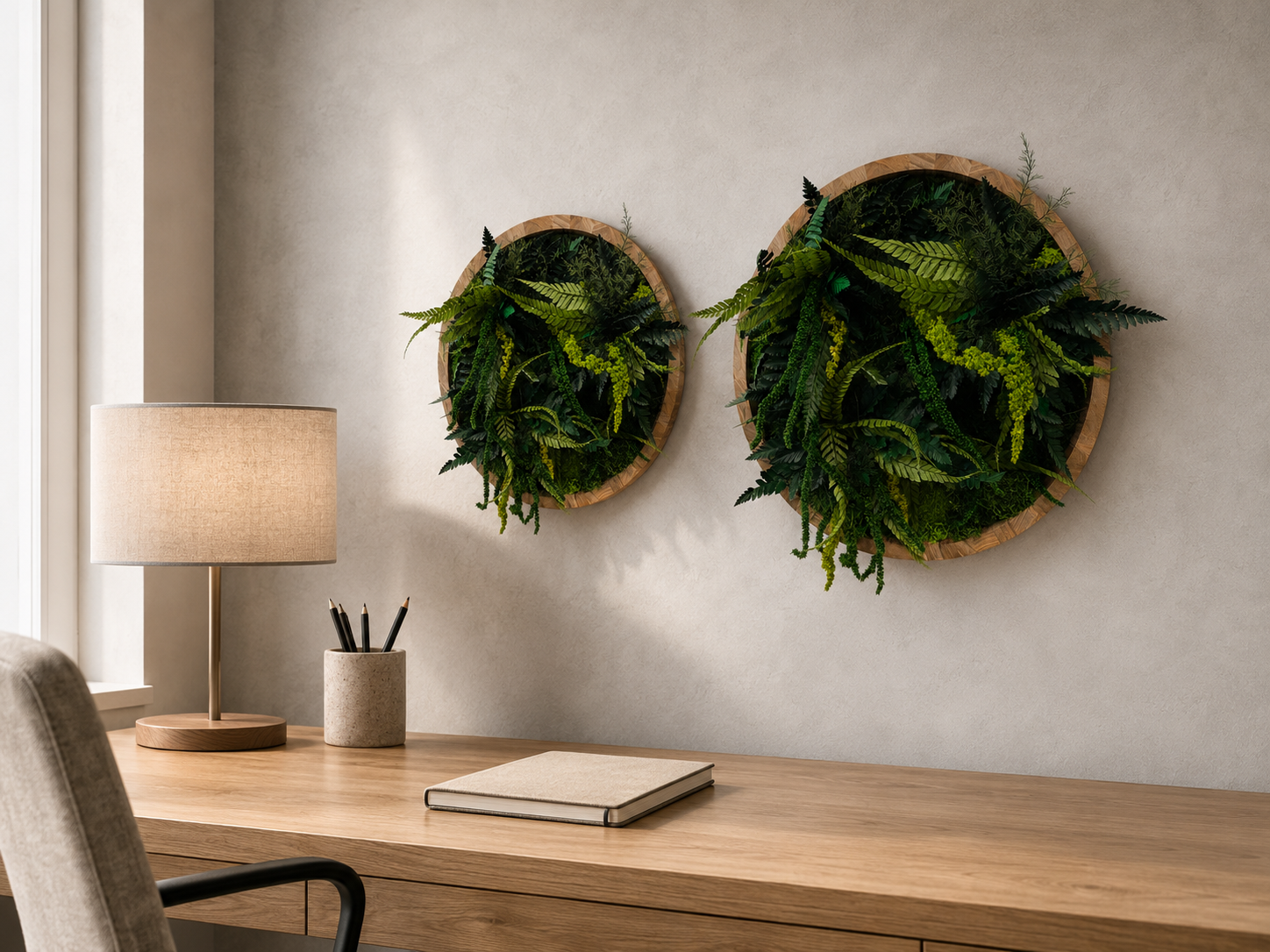 Mooskreis Botanical Circle  für natürliche Wandgestaltung
