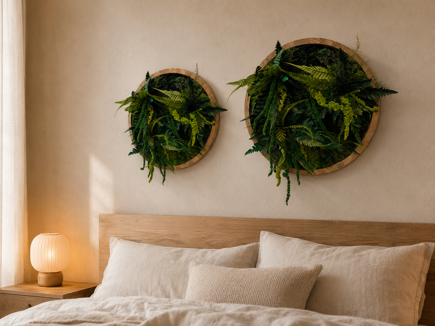 Mooskreis Botanical Circle  für natürliche Wandgestaltung